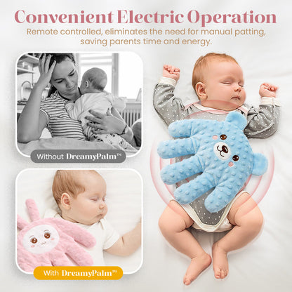 DreamyPalm™ - Baby Soothing Weighted Patting | Anti-Startle Sleep Aid for Newborns