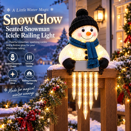A little glow. A lot of Christmas.
